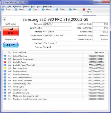 how to check SSD health before buying a laptop